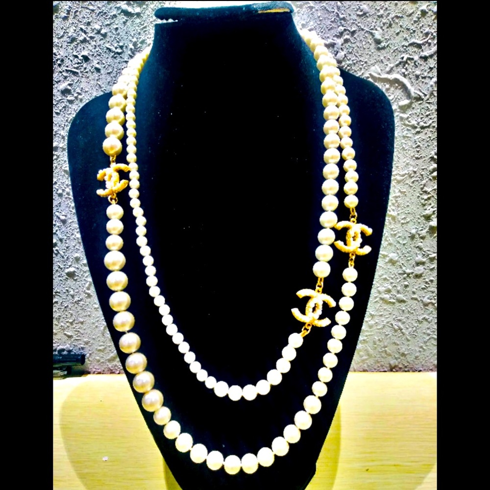 Chanel Triple Double C Necklace
